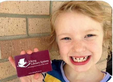 Girl with Library Card