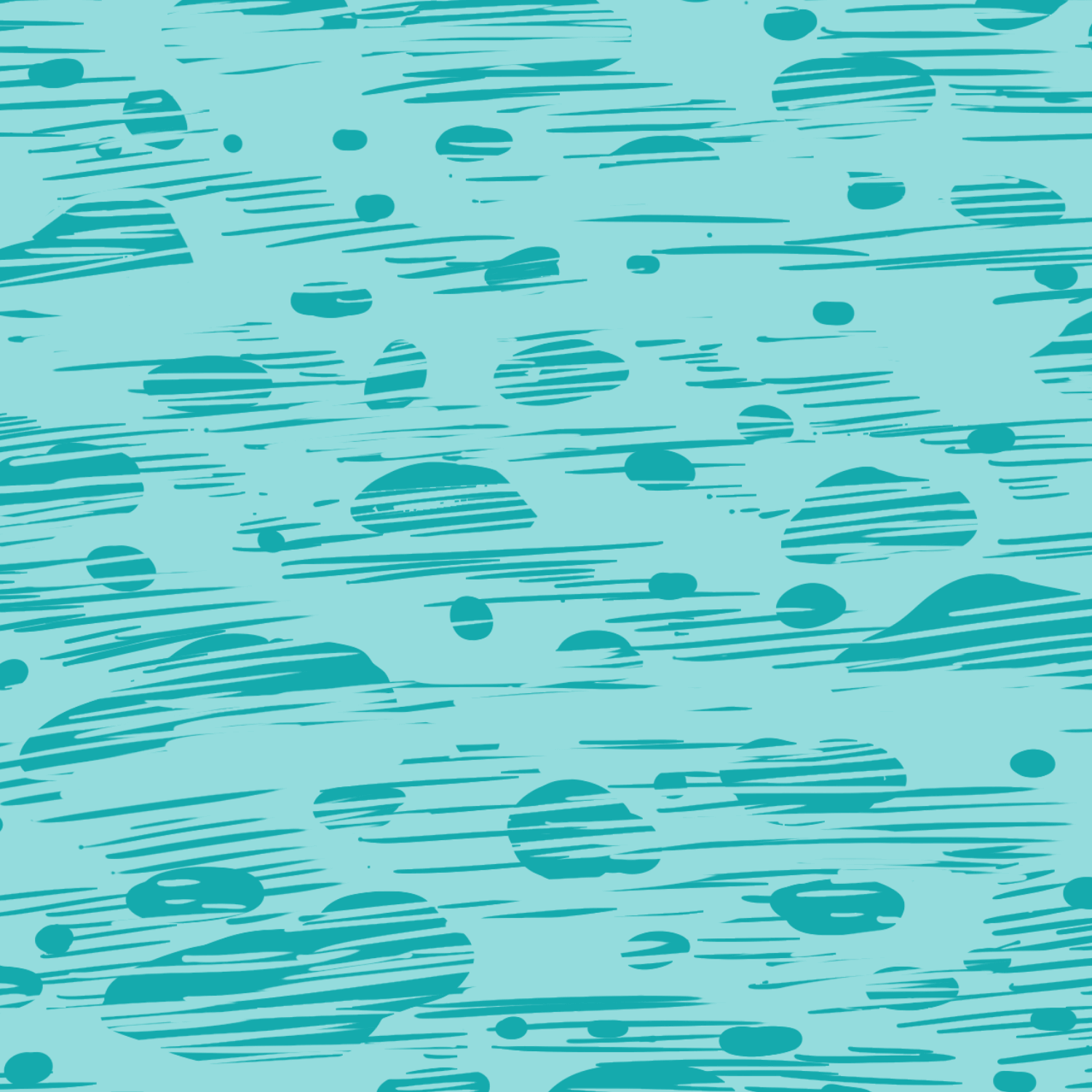 Teal and Mint Pattern