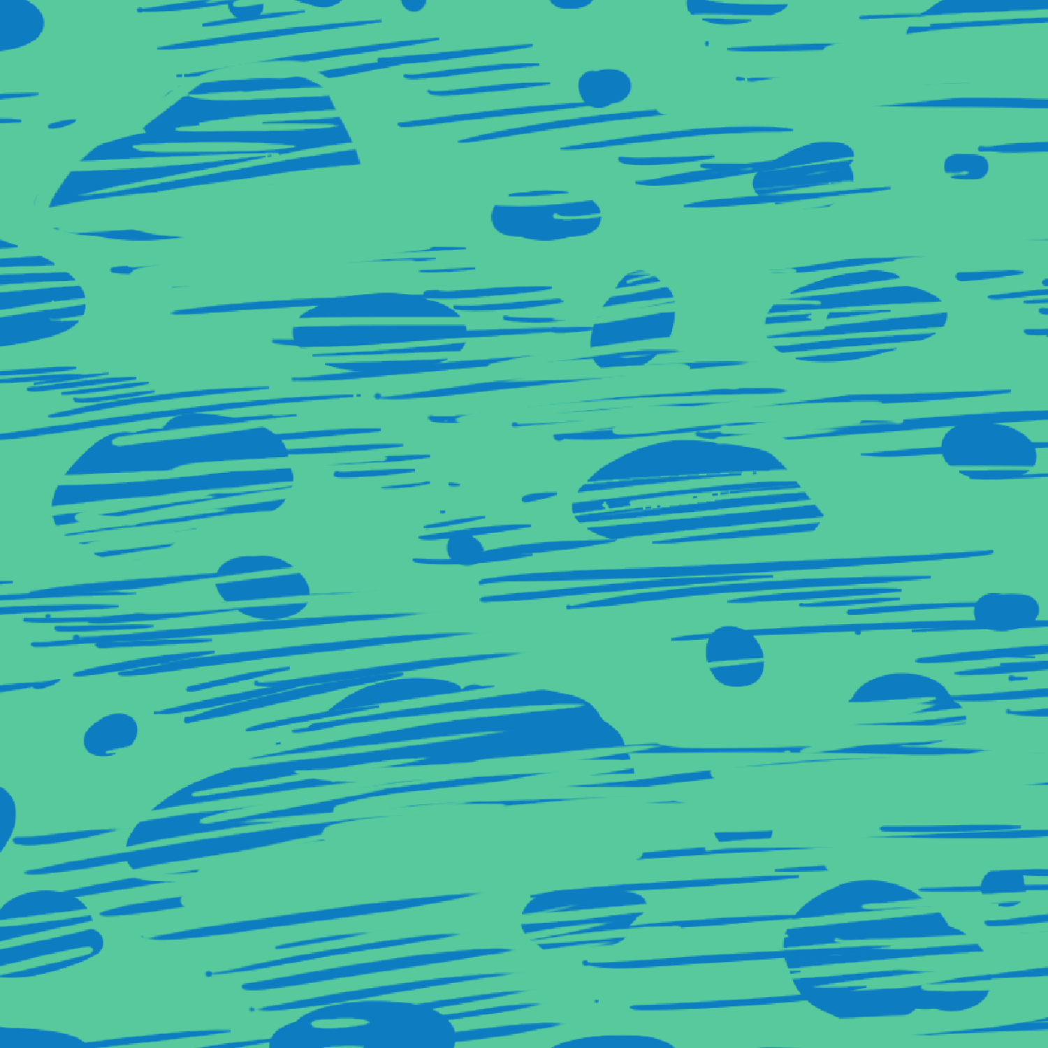 Blue and Green Pattern