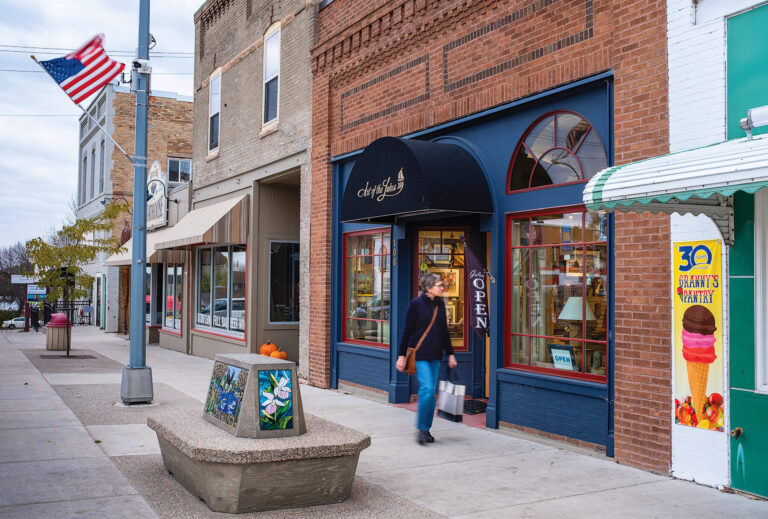 Downtown Battle Lake, Minnesota