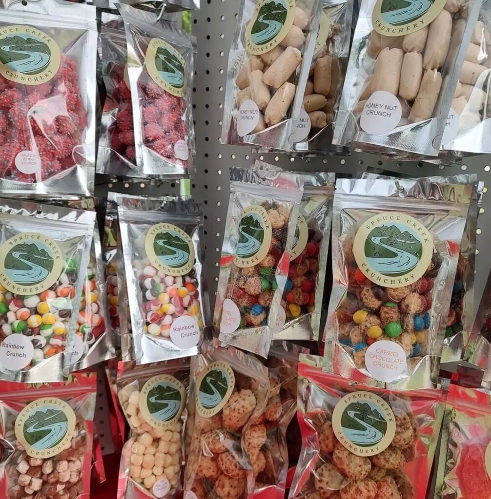 Freeze dried candies