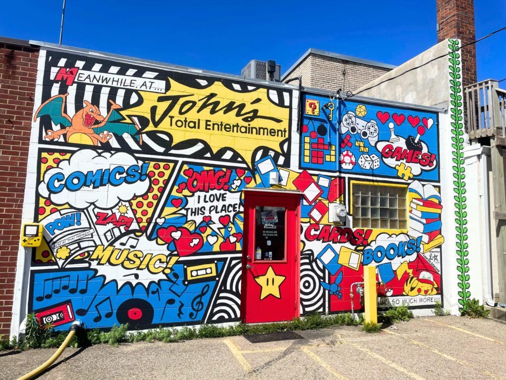 John's Total Entertainment Mural