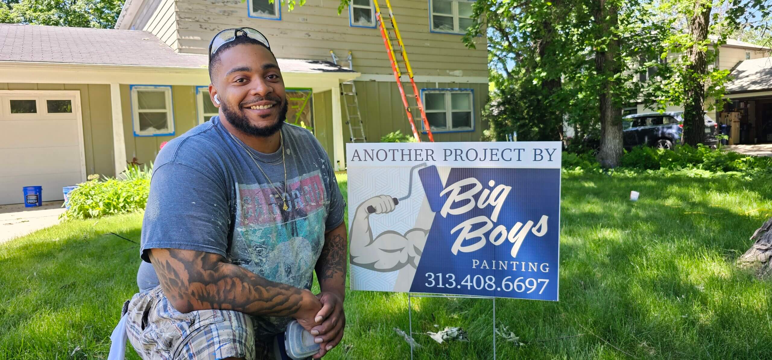 Don Martin owner of Big Boys Painting