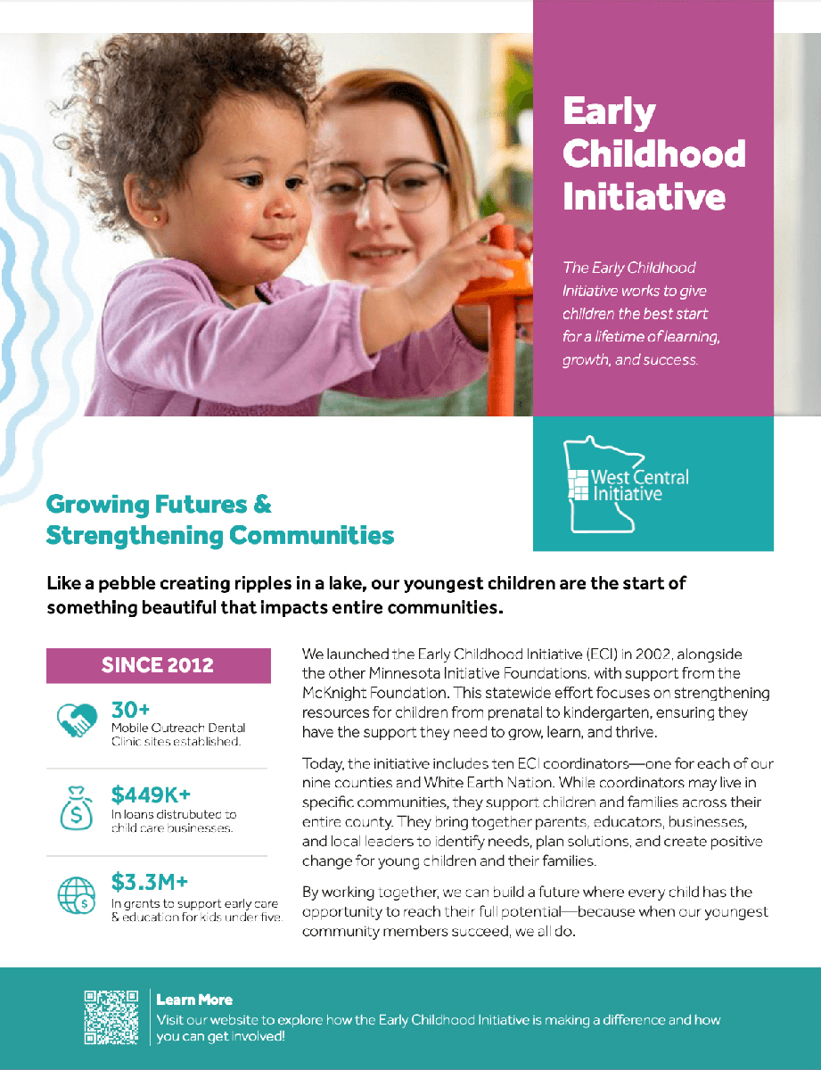 Early Childhood Initiative Fact Sheet