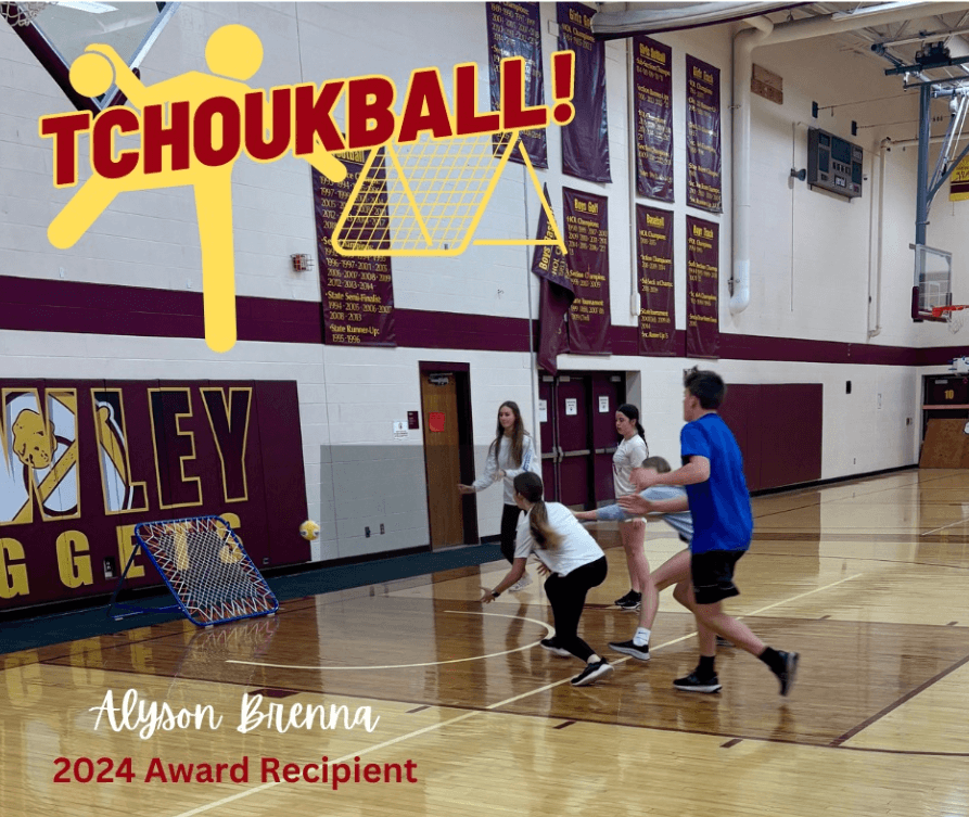 Tchoukball! Alyson Brenna 2024 Award Recipient