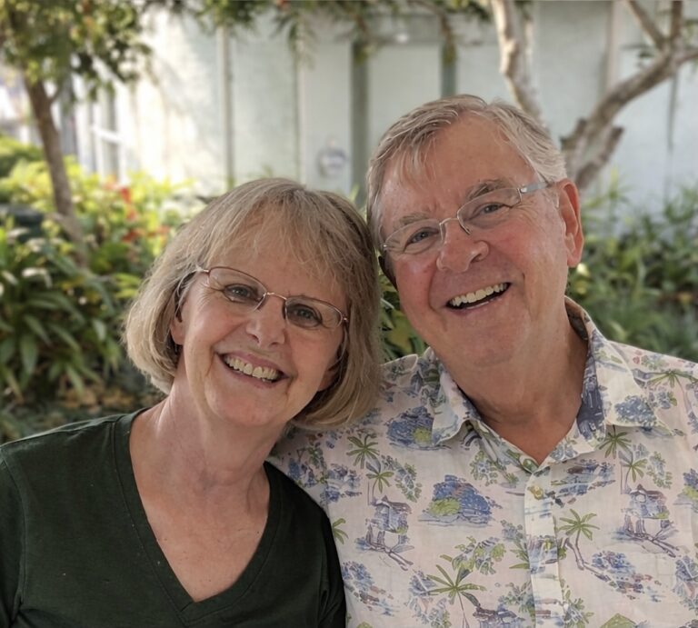 Brad and Nancy Straw smiling