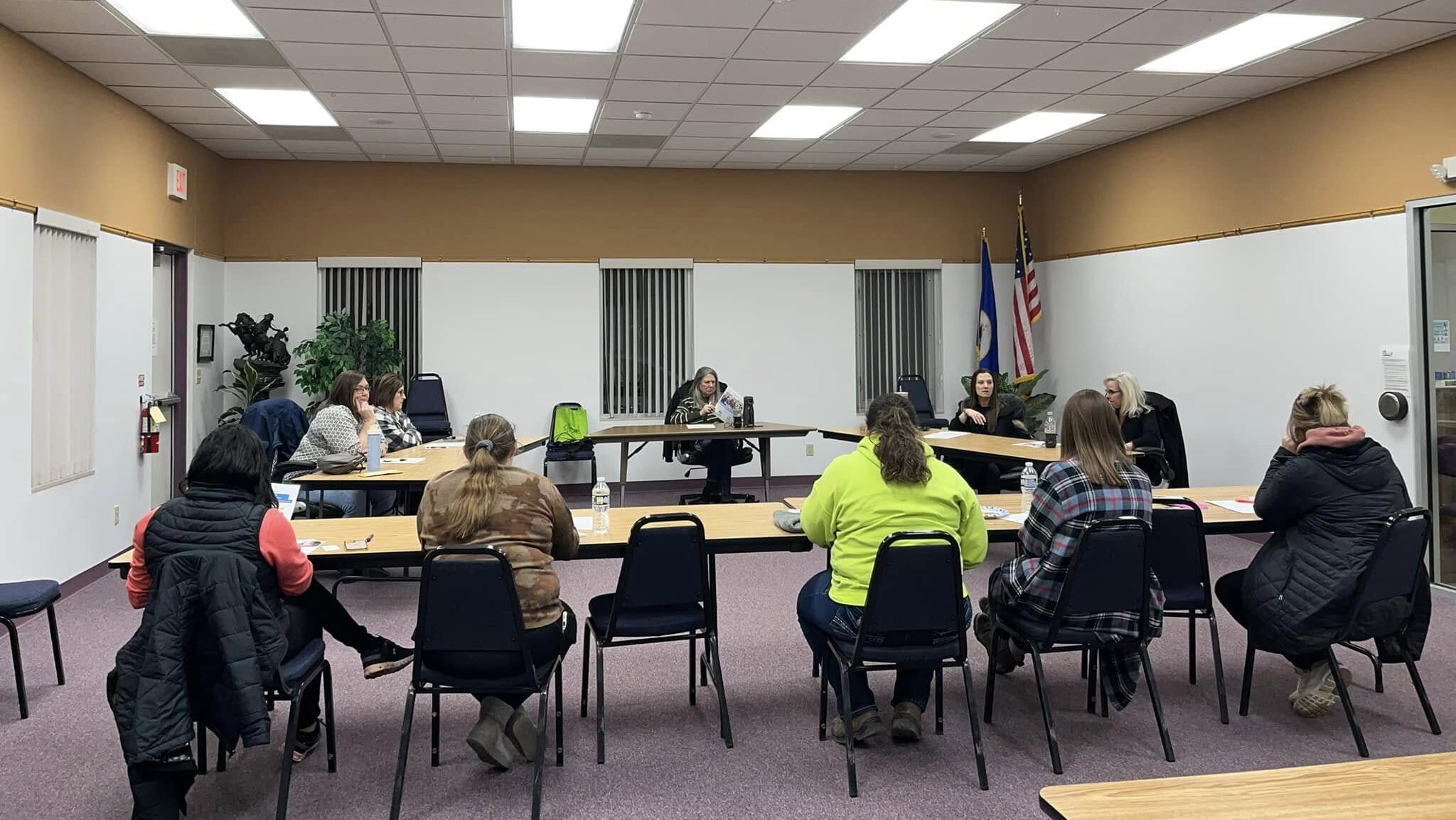 Traverse early childhood group discusses childcare in Wheaton and the county.